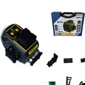 تصویر تراز لیزری شارژی سه بعدی کنزاکس مدل KLL 3333 Kenzox 3D Rechargeable Laser Level Model KLL 3333