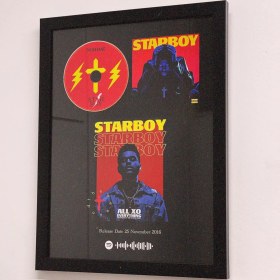 تصویر تابلو the weeknd 