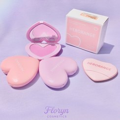 تصویر رژگونه قلبی Herorange 