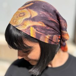 تصویر مینی اسکارف نقاشی جیغ اثر ادوارد مونک 