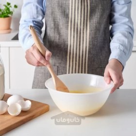 تصویر کاسه همزن سفید 2.2 لیتر ایکیا مدل IKEA FIKADAGS IKEA FIKADAGS mixing bowl white 2.2 l