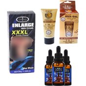 تصویر پکیج افزایش سایز شماره 12 ( ژل حجم دهنده جگوار تایلندی + ژل حجم دهنده xxl + اسپری حجم دهنده مکس من تایلندی) 