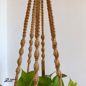 تصویر آویز گلدان مکرومه آنیا 