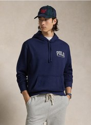 تصویر هودی بافت لوگو برند polo ralph lauren Logo Knitted Hoodie