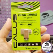 تصویر فلش مموری 32 گیگ کالوس otg usb3.2 CALUS DUAL DRIVE USB TYPE-C 32GB 