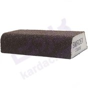 تصویر سنباده اسفنجی زبر اسمیردکس مدل ذوزنقه ای 4*4 Smirdex rough sponge sandpaper trapezoidal model 4*4