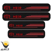 تصویر برچسب پارکابی انواع خودرو برلیانس طرح کربن 