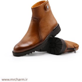 تصویر بوت چرم مردانه mrc1122-01 