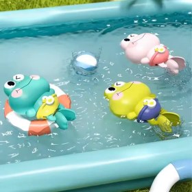 تصویر اسباب بازی حمام قورباغه کوکی 