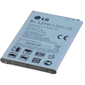 تصویر باتری گوشی ال جی مدل G3 LG BL-53YH 3000mAh Mobile Phone Battery For LG G3