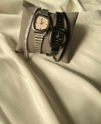 تصویر کد 127 ساعت مچی دفرمه فلورا - صورتی 