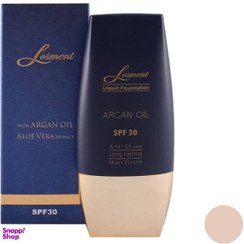 تصویر کرم پودر لوسمنت (Losment) SPF30 حاوی روغن آرگان و آلویه‌ورا شماره L223 حجم 30 میلی لیتر 