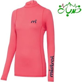 تصویر راشگارد آستین بلند زنانه برند Mistral کد ۵۱ - هندوانه ای / Rash Guard ،Skin Suit ،Lycra suit