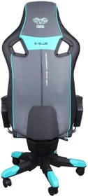 تصویر صندلی گیمینگ E-BLUE COBRA GAMING CHAIR - BLUE-ارسال 20 روز کاری 