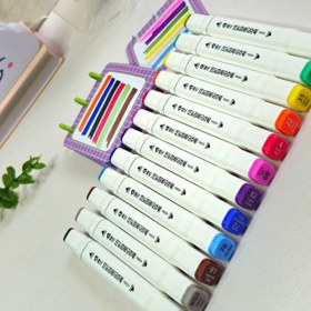 تصویر ماژیک رنگ آمیزی دو سر حرفه ای 