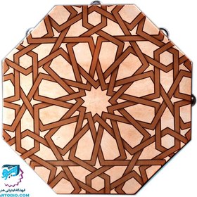 تصویر دف هشت‌ضلعی زنگ‌دار هُوَرقَلیا 