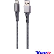 تصویر کابل تبدیل USB به Type-C جوی روم طول 0.3 متر Joyroom 0.3m Type-C Fast Charging Cable