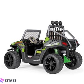 تصویر ماشین شارژی آفرود پگ پرگو pegperego مدل Polaris RZR Pro - مناسب کودکان 6 سال به بالا - زمان ارسال 15 تا 20 روز کاری 