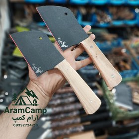 تصویر ساطور صربستانی کمپینگ مخصوص برش ضد زنگ 