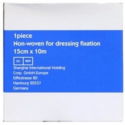 تصویر چسب حصیری 15cmx10m تی جی مد TG Med fixed Dressing Glue 15 cm x 10 m