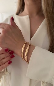 تصویر دستبند النگویی آینه ای 5mm 