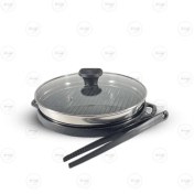 تصویر تابه گریل چدن پرانی سایز 30 