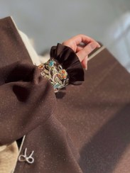 تصویر عبا شاین دار قهوه ای 300 