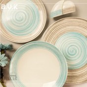 تصویر سرویس 29 پارچه 6 نفره بن چاینا بی وی کی مدل 717161 بی وی کی( BVK ) 