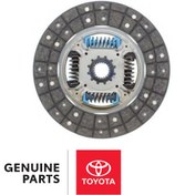 تصویر صفحه کلاچ تویوتا پرادو 4 سیلندر 2005 تا 2010 برند اصلی جنیون پارت 