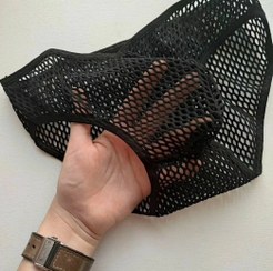 تصویر شورت مردانه فانتزی توری کد 1951 