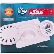 تصویر کفشور محک 10*10 سیفون دار 