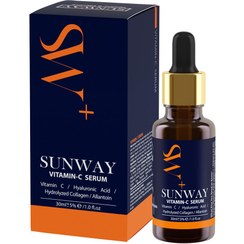 تصویر Sunway brightening serum containing vitamin C 