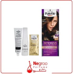 تصویر کیت رنگ موی پلت سری Intensive مدل Intensive Dark Red 