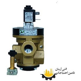 تصویر شیر 3/2 کوزه ای N.C پنوماکس ایتالیا یک دوم اینچ 771.32.0.2 