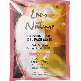 تصویر ماسک صورت ژلی آبرسان با عصاره دانه پشن فروت (45133) assion Fruit Gel Face Mask with Organic Passion Fruit Seed Oil