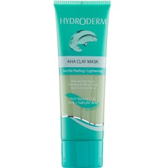 تصویر ماسک رسی لایه بردار ملایم و روشن کننده هیدرودرم وزن 100 گرم Hydroderm Aha Clay Mask 100 g