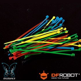 تصویر بست کرواتی 5 رنگ (50 عددی) - 1 ا Nylon Cable Tie Set - Five Colors (50PCS) Nylon Cable Tie Set - Five Colors (50PCS)