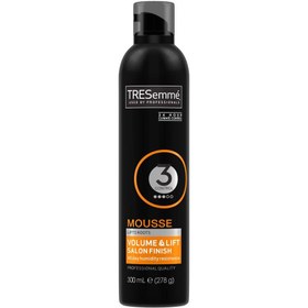 تصویر اسپری (موس مو)حجم دهنده مو ترسمه tresemme 