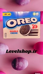 تصویر بیسکویت اورئو دبل کرم Oreo biscuits double cream