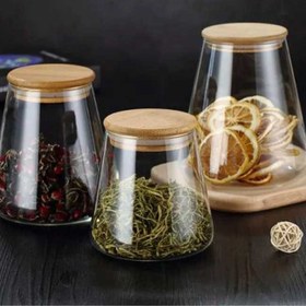 تصویر بانکه پیرکس درب بامبو کد vt1807 