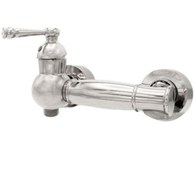 تصویر شیر اهرمی توالت کروم و طلا مات مدل پارادایس paradays chrome & gold matte shower mixer