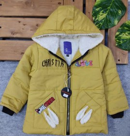 تصویر کاپشن بچه گانه مدل خرگوش کاپشن بچه گانه مدل خرگوش