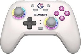 تصویر Gamesir Nova Wireless Switch Pro Controller برای سوئیچ/Lite/OLED ، کنترل کننده های سوئیچ با میله های سالن ، LED RGB ، قابل شارژ 1200mAh ، توربو ، قابل برنامه ریزی ، کنترل حرکت ، عملکرد بیدار GameSir Nova Wireless Switch Pro Controller for Switch/Lite/OLED, Switch Controllers with Hall Sticks, RGB LED, 1200mAh Rechargeable, Turbo,Programmable,Motion Control, Wake Up Function