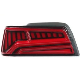 تصویر چراغ خطر عقب پژو پارس شاهین طرح آئودی SHAHIN PEUGEOT REAR LIGHTS