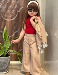 تصویر کت شلوار بگ نوار دوزی 