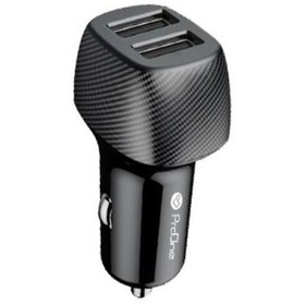 تصویر شارژر فندکی پرووان مدل Proone Car Charger PCG 11 Black 