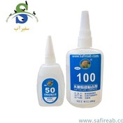 تصویر چسب مخصوص سنگ و چوب آکواریوم ۵۰ گرمی 