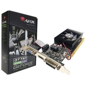 تصویر کارت گرافیک AFOX GeForce GT730 4GB DDR3 