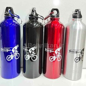 تصویر قمقمه آب آلومینیومی دوچرخه سواری 500 میلی کد 76291 