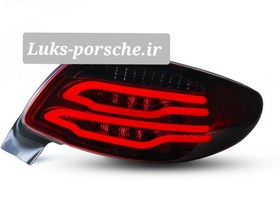 تصویر چراغ عقب اسپرت پژو 206 مدل S500 قرمز دودی(همراه با چسب آب بندی) Peugeot 206 Sport Taillight Model S500